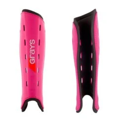 Grays G600 Hockey Shinguards (Pink-Black)