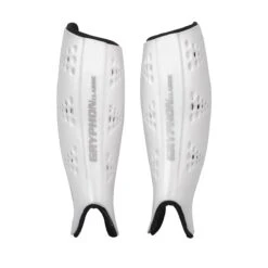 Gryphon Classic G4 Hockey Shinguards (White)