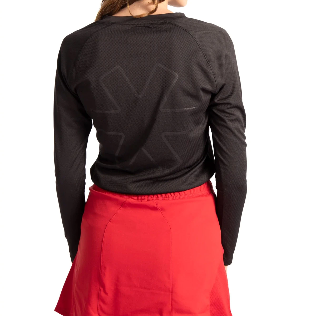 Osaka Womens Long Sleeve Training Tee (Black) 2 Osaka Womens Long Sleeve Training Tee (Black) - Image 2