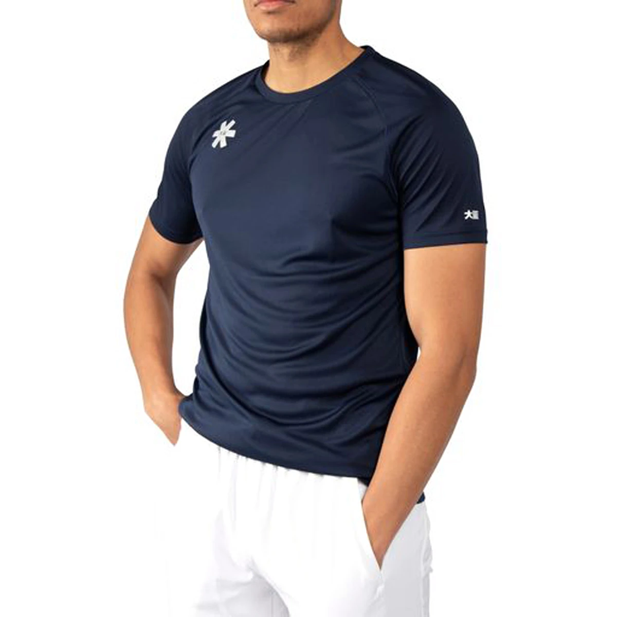 Osaka Mens Short Sleeve Training Tee (Navy) 2 Osaka Mens Short Sleeve Training Tee (Navy) - Image 2