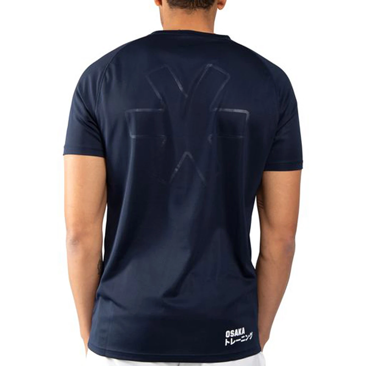 Osaka Mens Short Sleeve Training Tee (Navy) 3 Osaka Mens Short Sleeve Training Tee (Navy) - Image 3