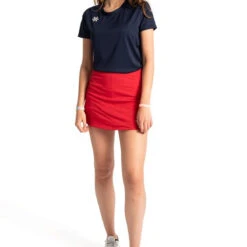 Osaka Womens Short Sleeve Training Tee (Navy) -Sports Apparel Store Osa 13386 NV 3