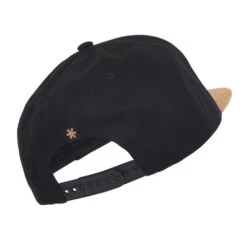 Osaka Snapback Cap (Black-Cork) -Sports Apparel Store Osa Osasnapblackcork 2