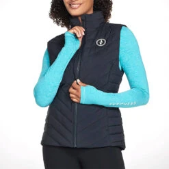 Skechers Go Shield Everyday Womens Gilet (Black) -Sports Apparel Store Ske JA7 BLK 2