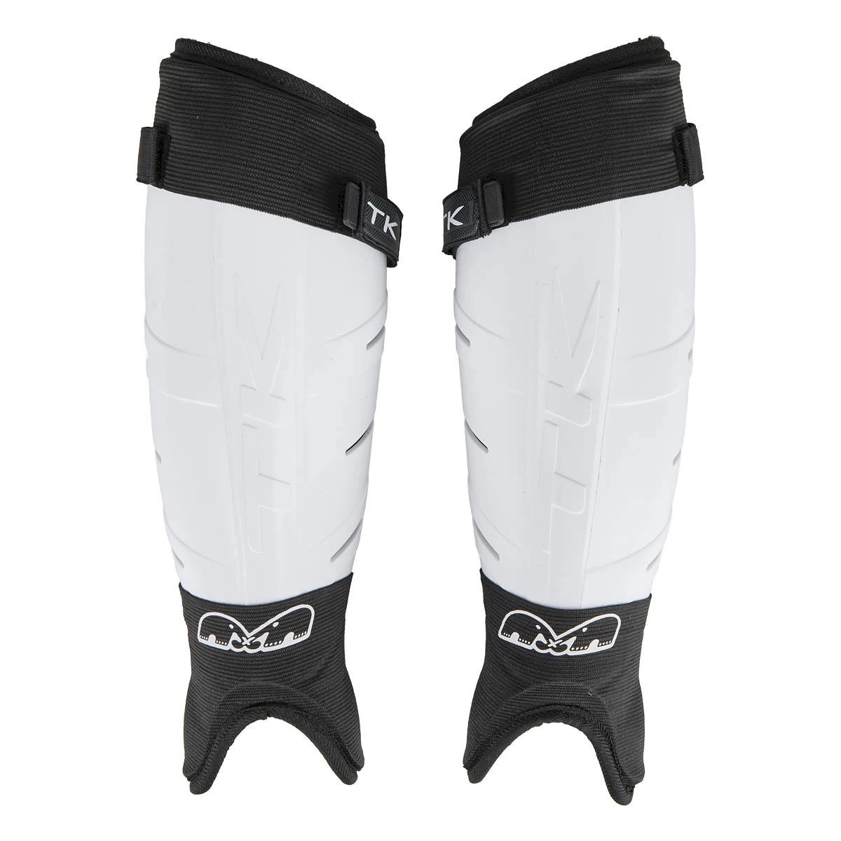 TK 1 Hockey Shin Guards (White-Black) 1 TK 1 Hockey Shin Guards (White-Black)