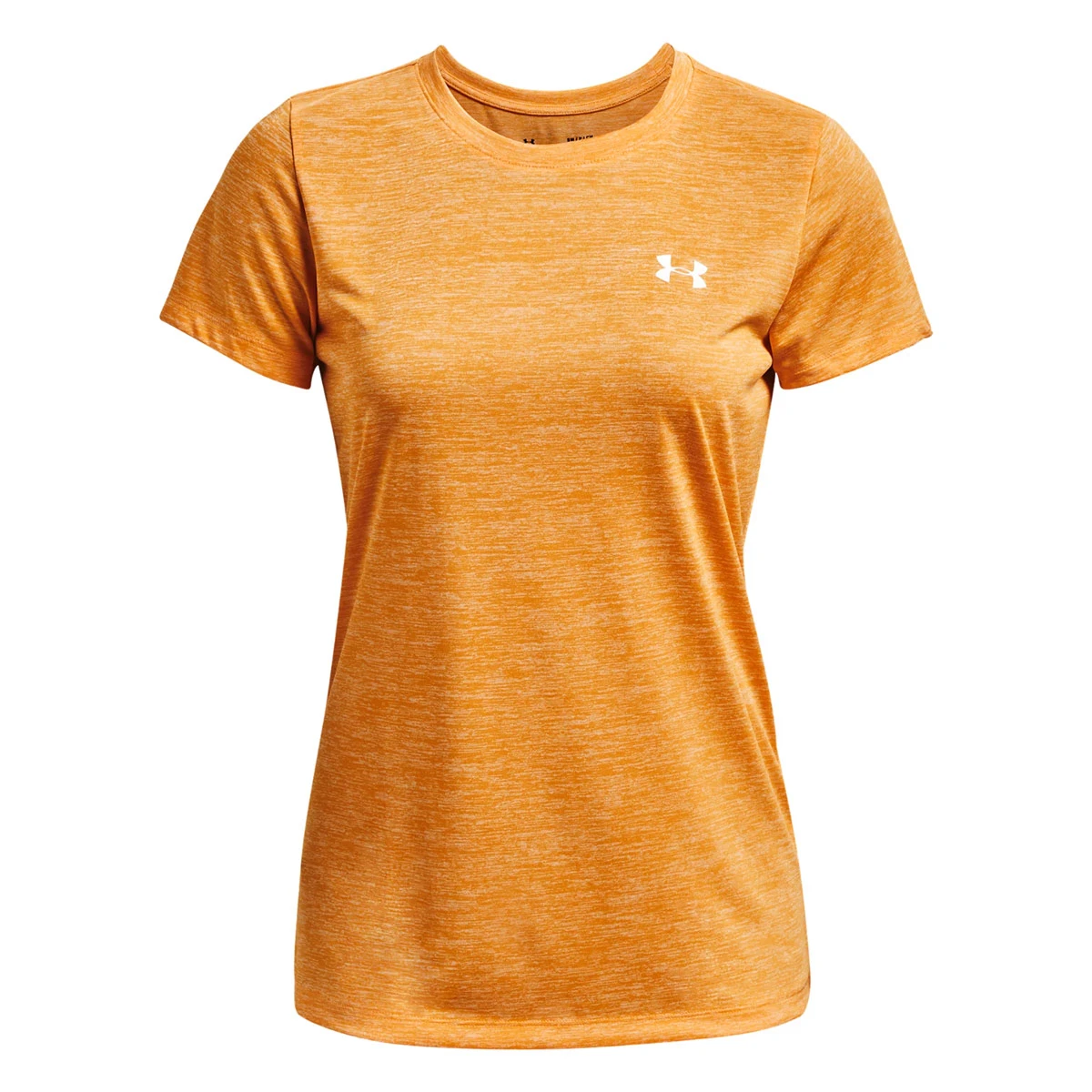 Under Armour Womens Tech Twist T-Shirt (Rise-White-Metallic Silver) 2 Under Armour Womens Tech Twist T-Shirt (Rise-White-Metallic Silver) - Image 2