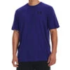 Under Armour Sportstyle Left Chest Logo Mens T-Shirt (Sonar Blue-Black)