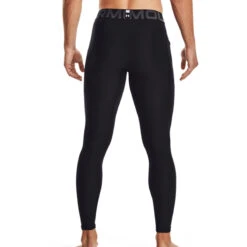 Under Armour Mens HG Leggings (Black) 5 Under Armour Mens HG Leggings (Black) -Sports Apparel Store Und 1361586 001 2