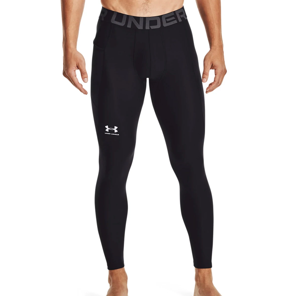 Under Armour Mens HG Leggings (Black) 1 Under Armour Mens HG Leggings (Black)