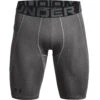 Under Armour Mens HG Pocket Long Shorts (Carbon Heather-Black)