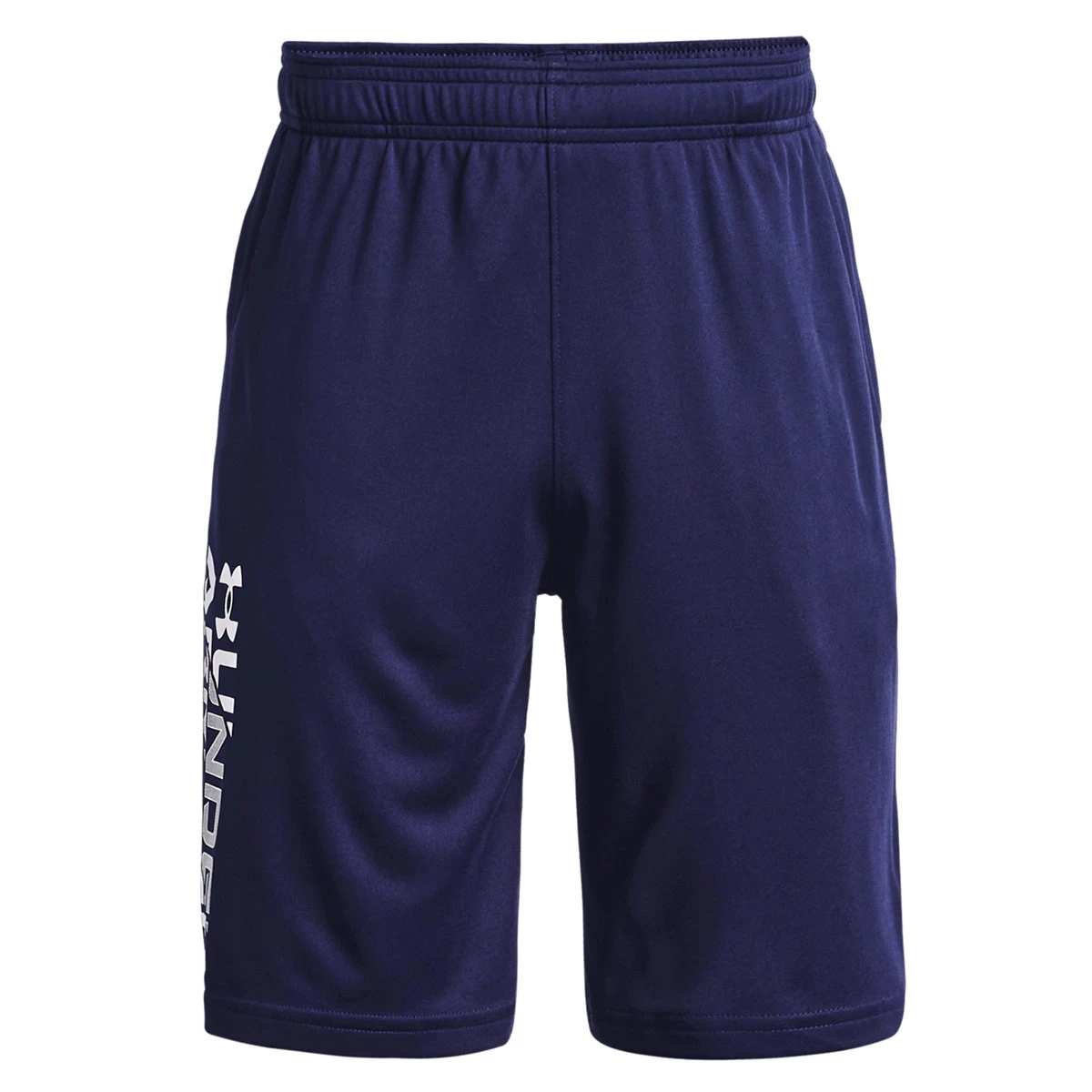 Under Armour UA Prototype 2.0 Wordmark Junior Shorts (Midnight Navy-White) 1 Under Armour UA Prototype 2.0 Wordmark Junior Shorts (Midnight Navy-White)