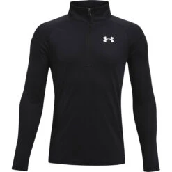 Under Armour UA Tech 2.0 Junior Half Zip (Black-White)
