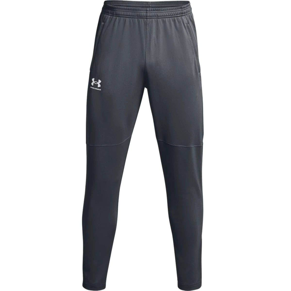 Under Armour Pique Track Pants (Pitch Gray-White) 1 Under Armour Pique Track Pants (Pitch Gray-White)
