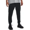 Under Armour Mens Rival Fleece Joggers (Black-White)