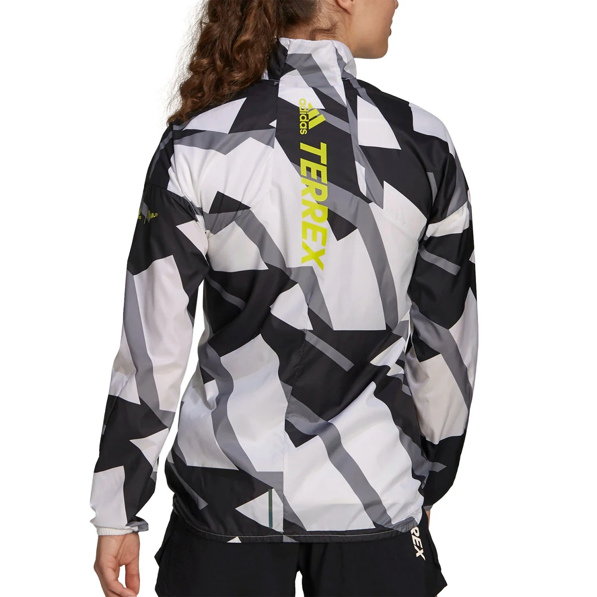 Adidas Terrex Parley Agravic WomensTrail Running Jacket (White) 2 Adidas Terrex Parley Agravic WomensTrail Running Jacket (White) - Image 2