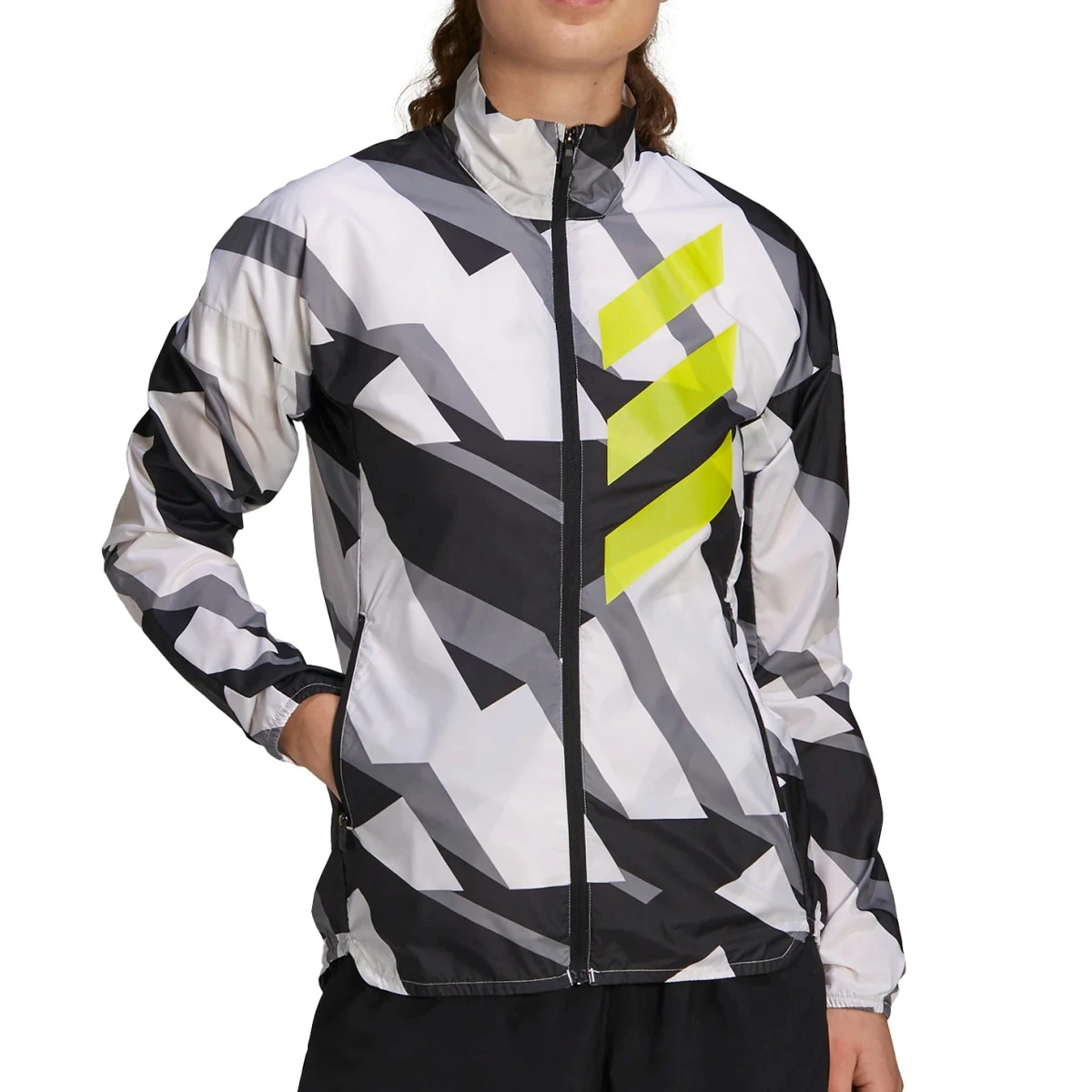 Adidas Terrex Parley Agravic WomensTrail Running Jacket (White) 1 Adidas Terrex Parley Agravic WomensTrail Running Jacket (White)