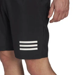 Adidas Club 3 Stripe Mens Shorts (Black-White) -Sports Apparel Store adi GL5411 2
