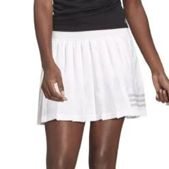 Adidas Club Pleat Womens Skirt (White-Grey Two) 7 Adidas Club Pleat Womens Skirt (White-Grey Two) -Sports Apparel Store adi GL5469 3