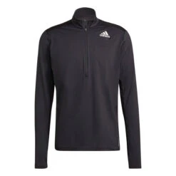 Adidas Own The Run Half Zip Mens Top (Black) -Sports Apparel Store adi GT8936 2