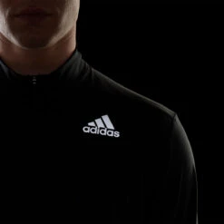 Adidas Own The Run Half Zip Mens Top (Black) -Sports Apparel Store adi GT8936 3