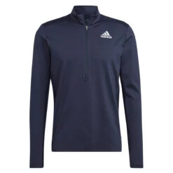 Adidas Own The Run Half Zip Mens Top (Legend Ink)