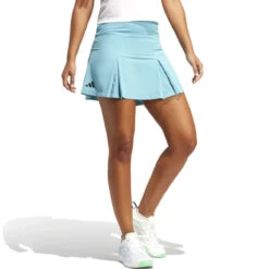 Adidas Club Pleated Womens Skirt (Preloved Blue)