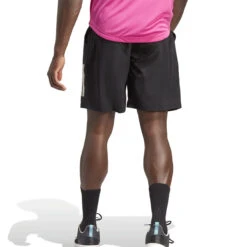 Adidas Club 3 Stripe Mens 7 Inch Shorts (Black) -Sports Apparel Store adi HS3253 7 2
