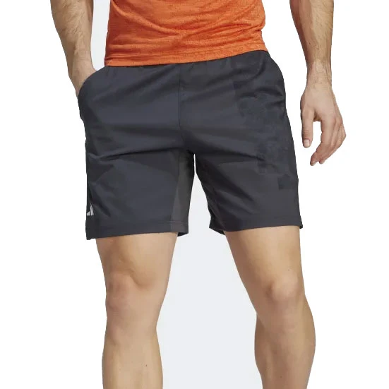 Adidas Paris Ergo Mens Tennis Shorts (Carbon) 1 Adidas Paris Ergo Mens Tennis Shorts (Carbon)