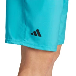 Adidas Club 3 Stripe Mens 9 Inch Shorts (Lucid Cyan) -Sports Apparel Store adi IA9573 9INCH 2